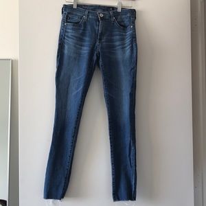 AG Adriano Goldschmied Size 27 Fringe Jeans
